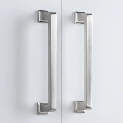 GIYURO 10 Pack Brushed Nickel 3-3/4' Hole Center(96mm),