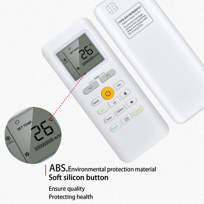 Replacement Remote Control For Midea Air Conditioner RG70E/BGEF