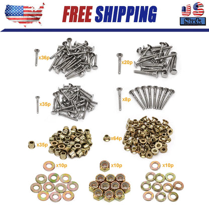 For Peterbilt 379 / 378  Stainless Steel Huck/Rivet Kit for Grille Surround
