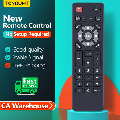 Remote Control For ONN Smart LCD TV ONC17TV001 GZL180106 ONC18TV001