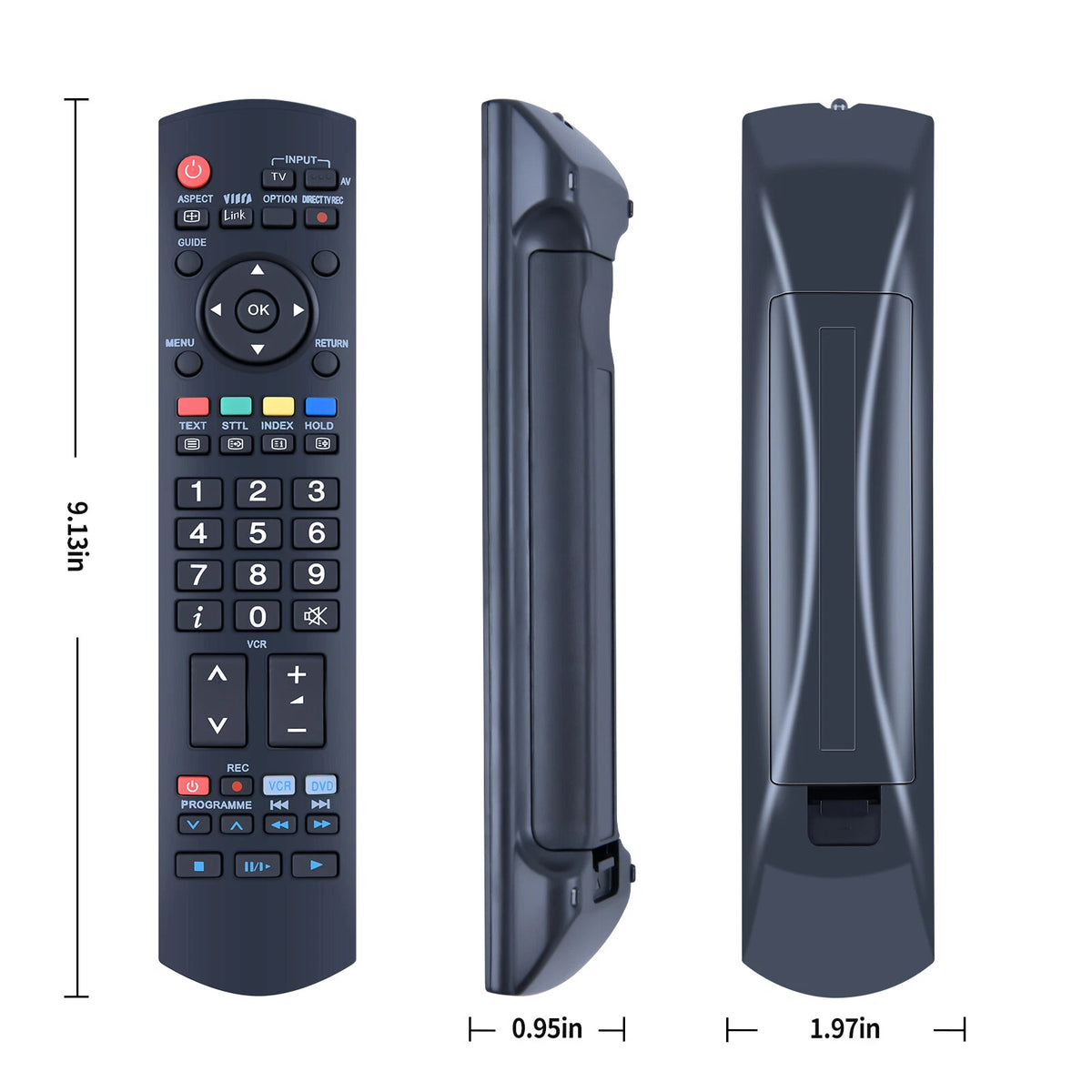 EUR7737Z50 Remote Control For Panasonic TV TH-37PX70B TH-42PX70E TH-50PX70B