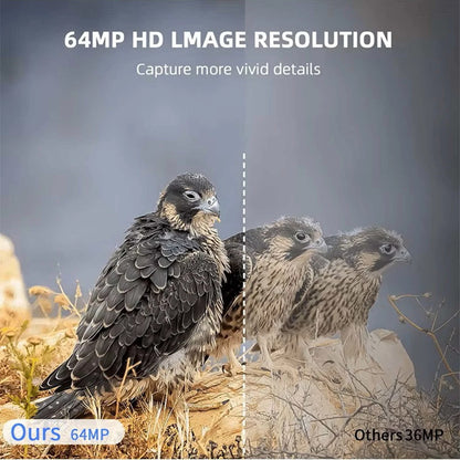 2.4G Wireless Eyepiece Camera 64MP 4K For Astronomical Telescope Monocular