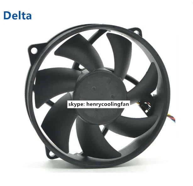 Delta fan AUB0912HH DC 12V 0.40A 92*92*25mm 4-wires CPU / Case cooling fan