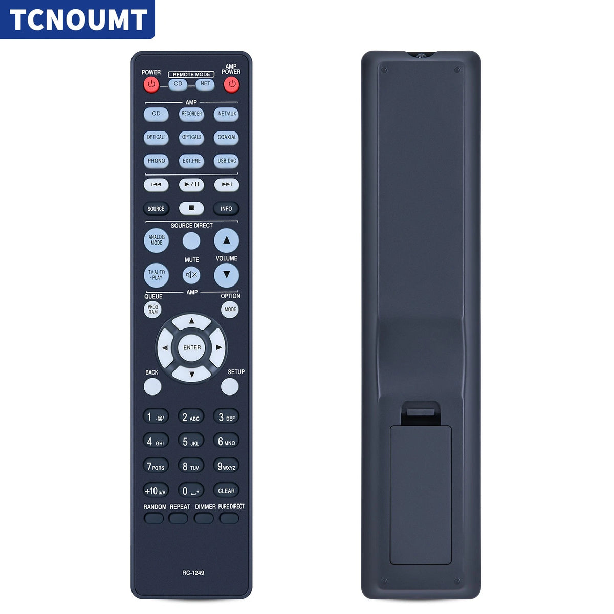 RC-1249 Remote Control For Denon DCD-1600NE DCD-1700NE DCD-1650AE