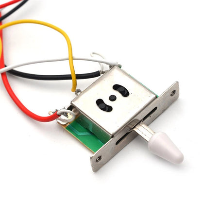 Pickup Humbucker Wiring Harness Volume Tone 3-Way Switch for ST Electric Guitar
