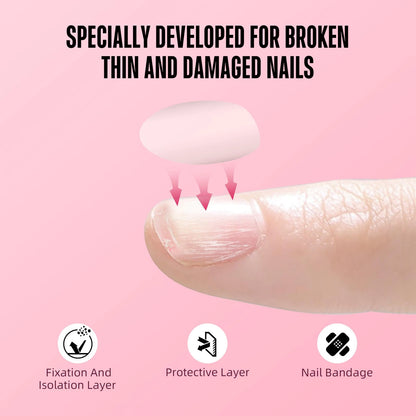 NOVO OVO Pre-cut Nail Shaped Medium, Various Sizes Repair Sheet