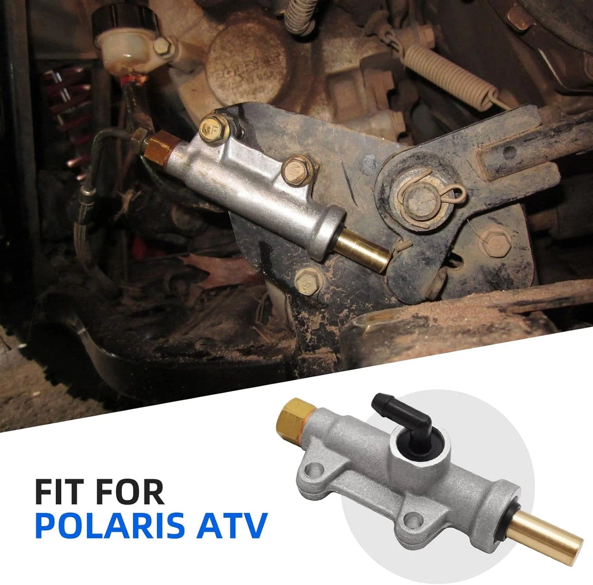 Rear Foot Brake Master Cylinder for Polaris Sportsman 500 700 600 400 800...