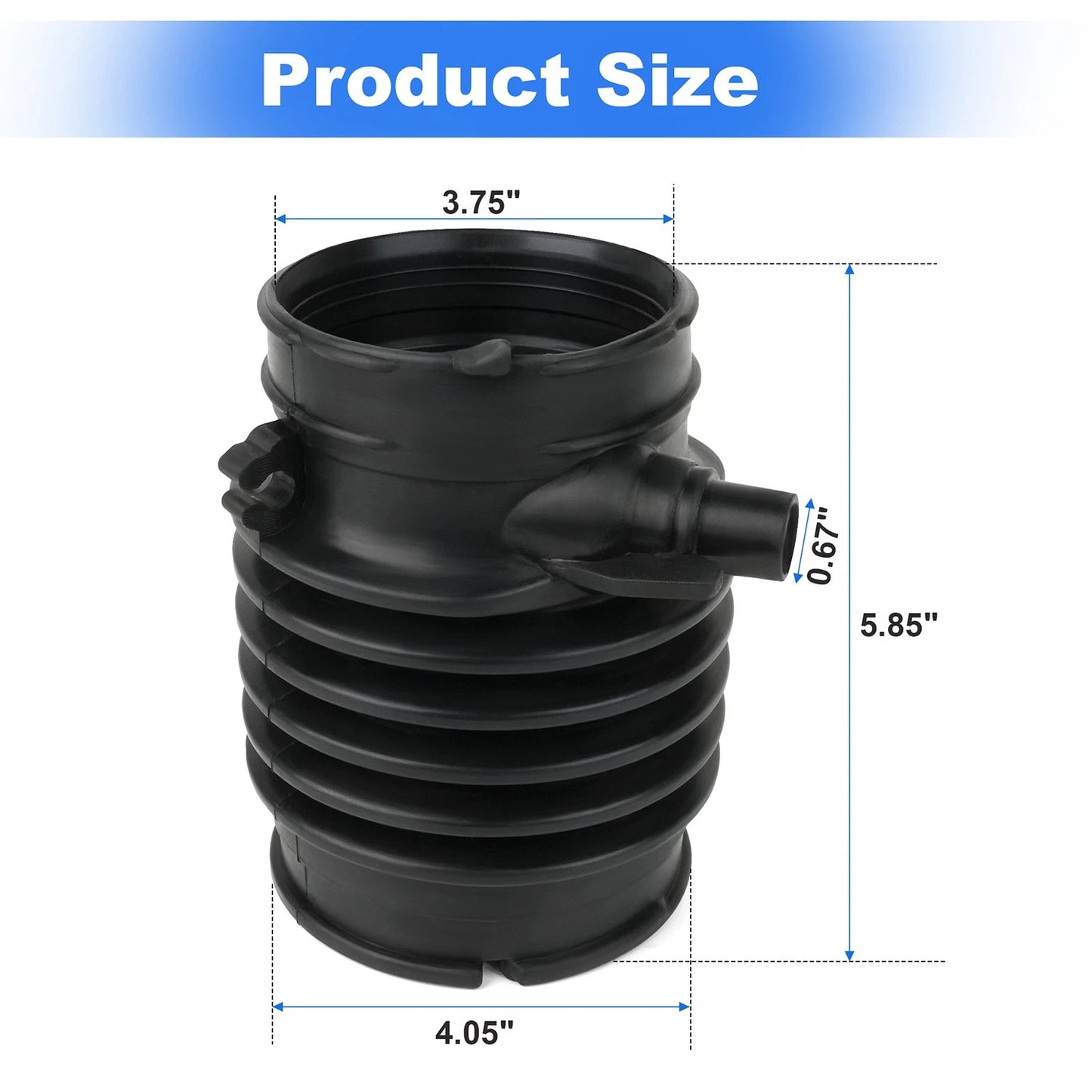 Air Intake Hose Duct Tube Boot Pipe 17228-RK2-A00 For 2009-2014 Acura TL 3.7 L