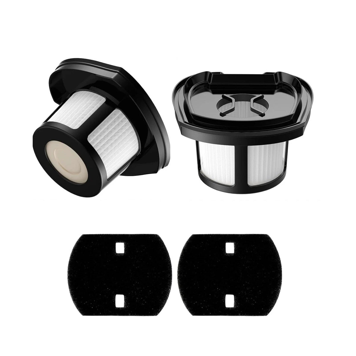 2 Pack Cleanable Filter For Bissell Pet Hair Eraser Handheld Vacuum 2389 2390