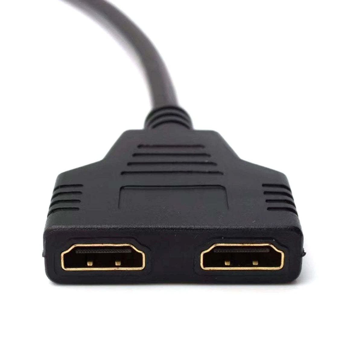 11.8 In HDMI Cable Adapter Male To Dual Female 2.0 Converter 1 in 2 out Splitter