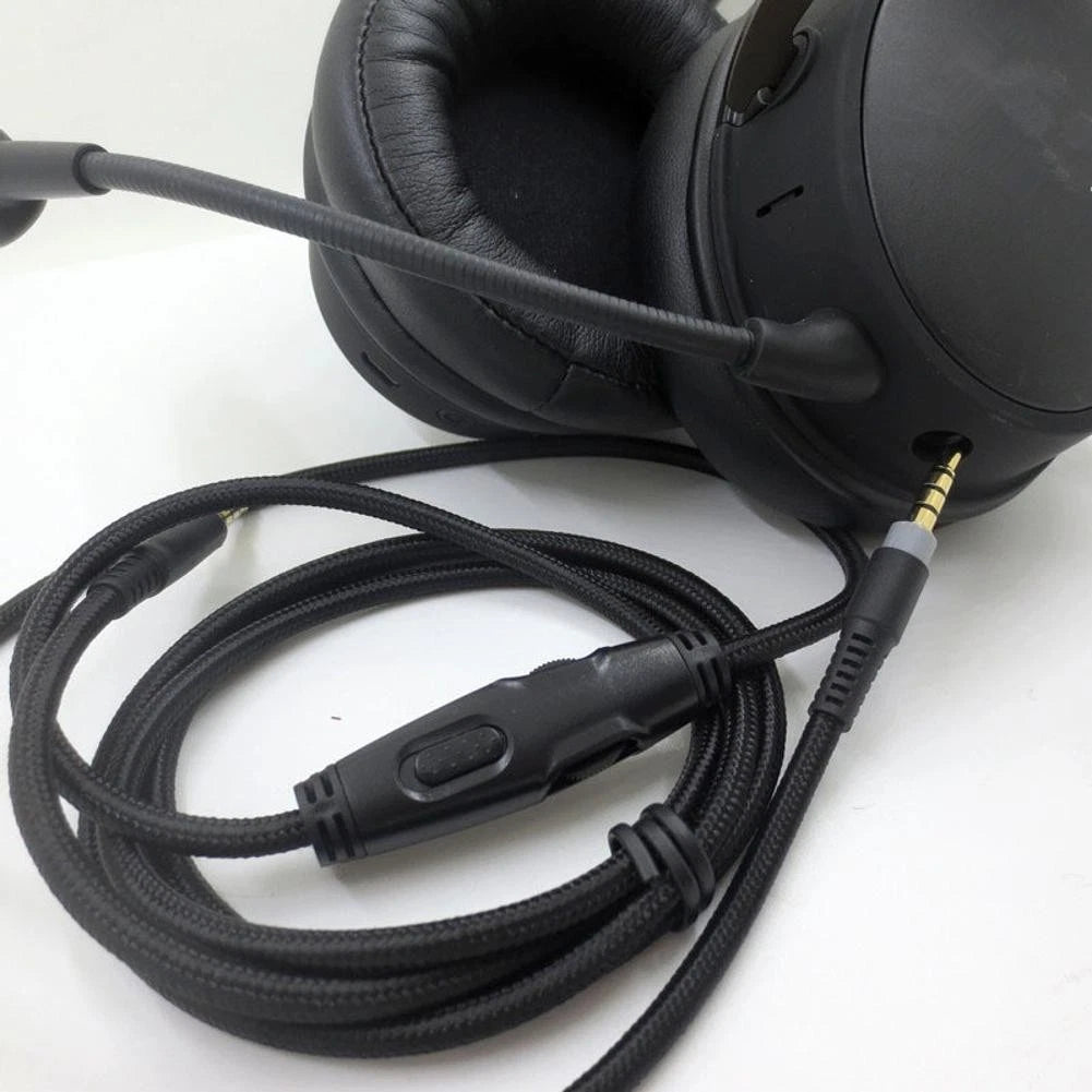 59in Headphone OFC Cable Audio Cord for HyperX- Cloud/Cloud Alpha Gaming Headset