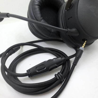59in Headphone OFC Cable Audio Cord for HyperX- Cloud/Cloud Alpha Gaming Headset