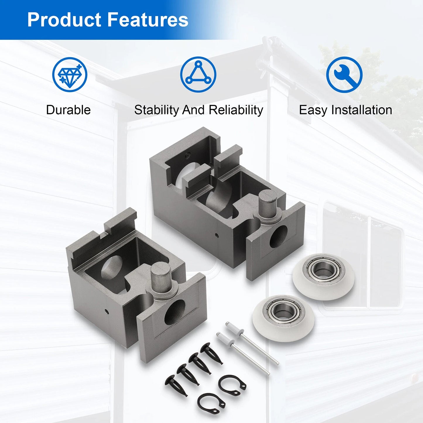 For Lippert Components 379060 Slide Out Service Kit Bearing Block Repair Kit