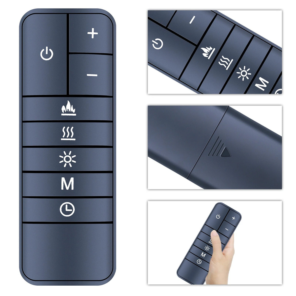 Replacement Remote Control For Bemodern Wall Electric Fire