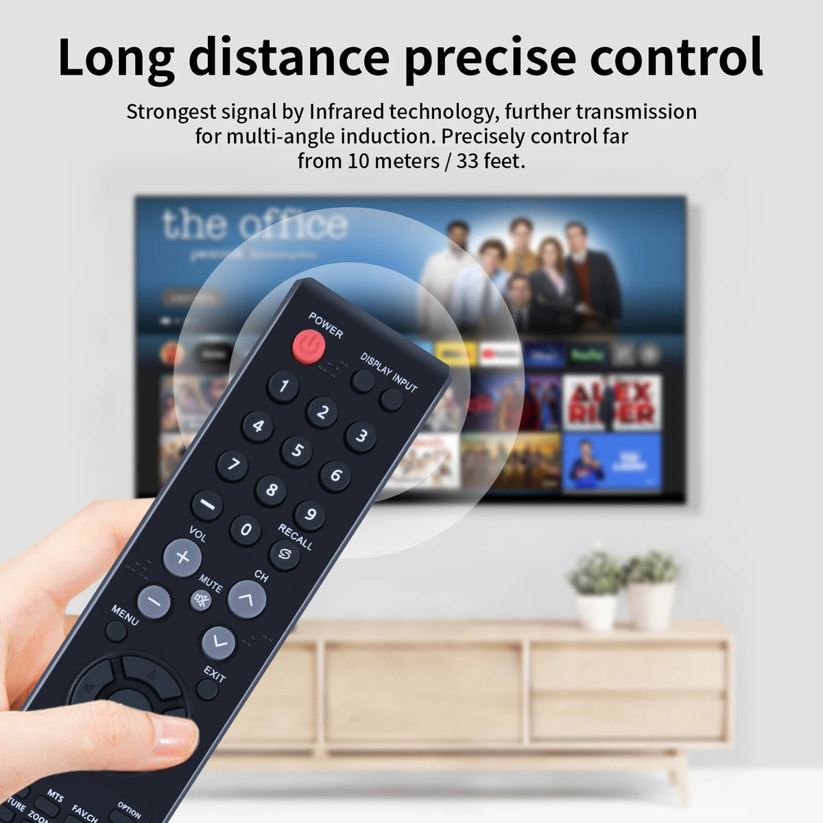 BN59-00892A Remote Control For Insignia TV/DVD/VCR NS-42P650A11 NS-50P650A11