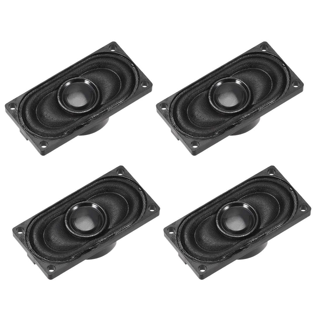 uxcell 2W 8 Ohm DIY Magnetic Speaker 20mm X 40mm Square Shape Replacement...