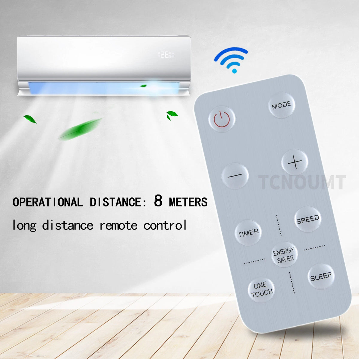Remote Control RG15A(B)/E For Midea GE CL Magnavox Air Conditioner RG15A2(B)/E