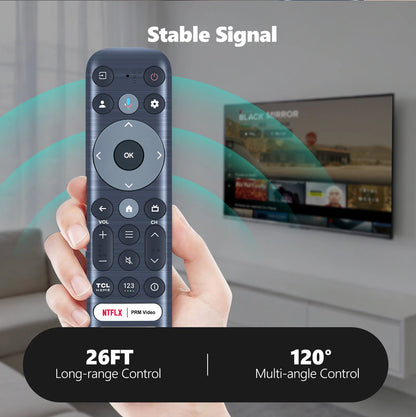 Voice Remote Control For TCL TV 40S350G 55Q650G 85S450G 75QM850G 32S350G
