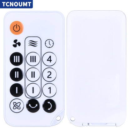 Replacement Remote Control For Woozoo C18T Room Oscillating Circulating Fan