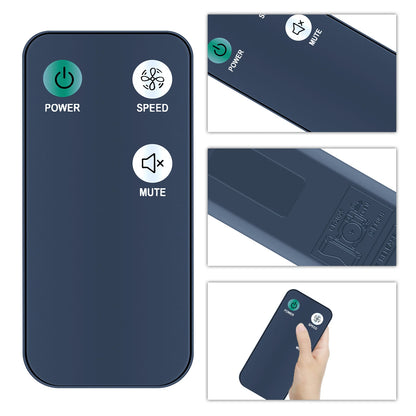 Remote Control For HOLMES Blizzard 8" Air Circulator Digital Fan 32510114