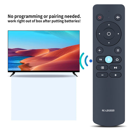 RC-LEX2020 Voice Replacement Remote Control For BBK Smart LCD TV