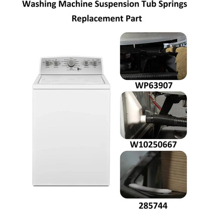 Replacement Part Kit for Washer: Suspension Spring, Counter Balance, Wear Pad