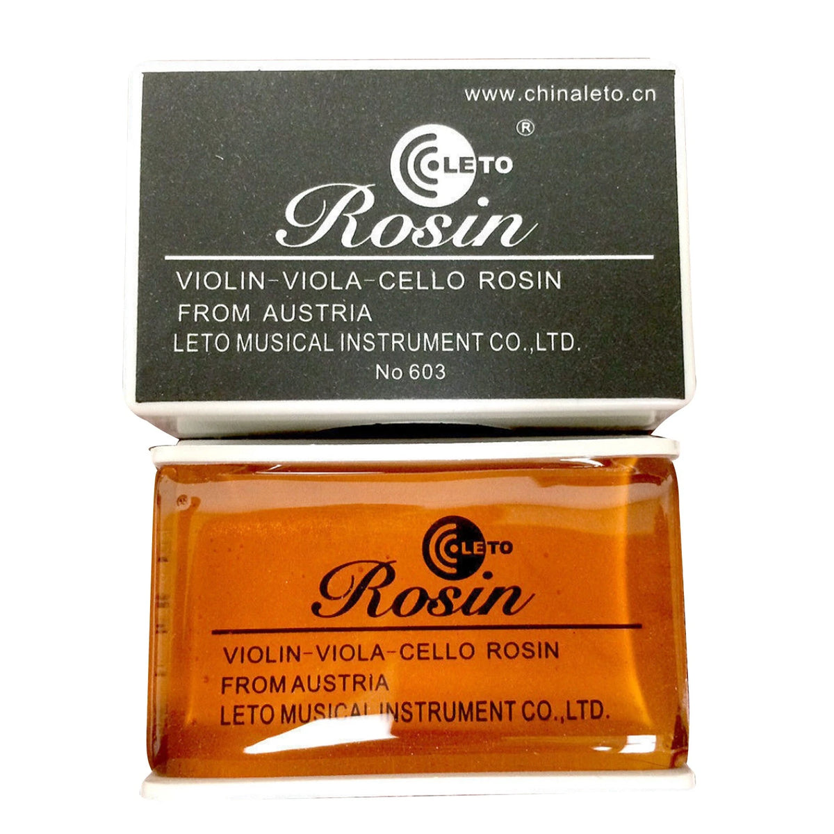 Leto Rosin For Violin Viola Cello 603 Resin Bowed String Instrument Bow Strings