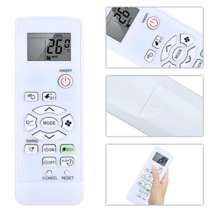 CRMC-A937JBEZ Replacement Remote Control For Sharp Air Conditioner