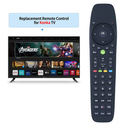 Remote Control For DEXP Palsonic Frego Ztrust Goldsky Gazal Myros X Vision TV