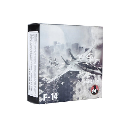 1/100 F-14 Tomcat US Fighter Aircraft Model Alloy Simulation Military Collection