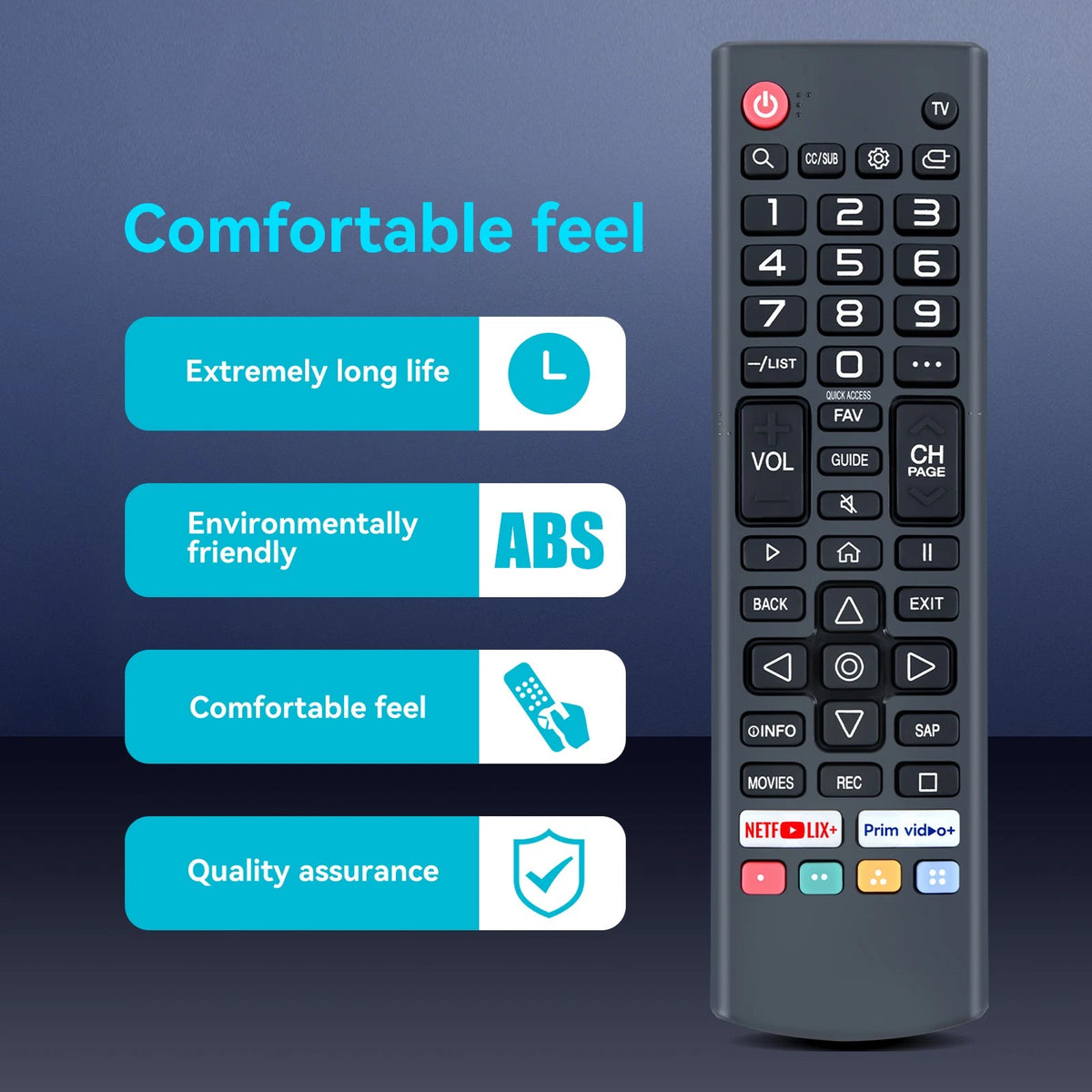 AKB76037002 For RCA webOS Smart TV Remote Control RWOSU7049 RWOSU6547-B