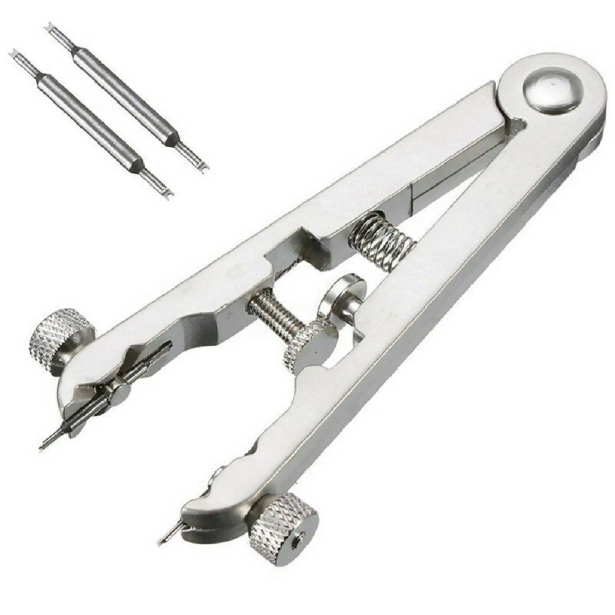 Watch Bracelet Spring Bar Tweezer Removing Tool+2 Pins For ROLEX 6825 Wacth Kit