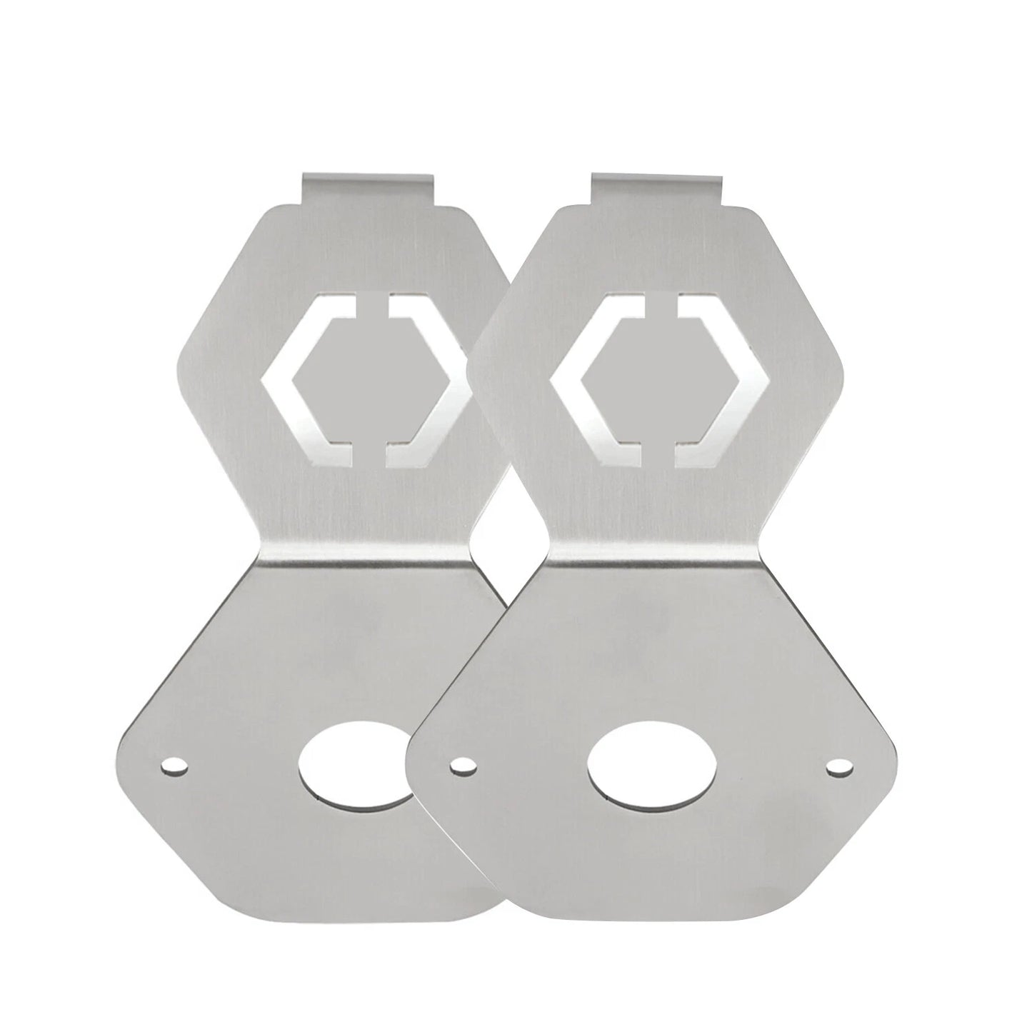 Watermelon Mirror Turn Signal Angled Bracket Stainless SET/2 - Light Not Include