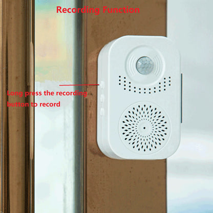 Welcome Infrared Chime Doorbell Wireless 3-Level Adjustable Volume Door Bell