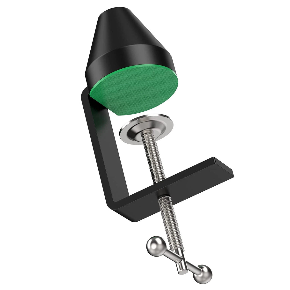 YOUSHARES Table Mount Clamp for Mic - Boom Arm Microphone Green