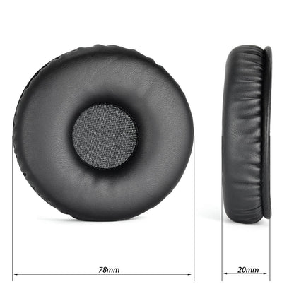 2Pcs Leather Sponge Earphone Ear Pads Cushion Covers Earmuffs For Sony WH-XB700-