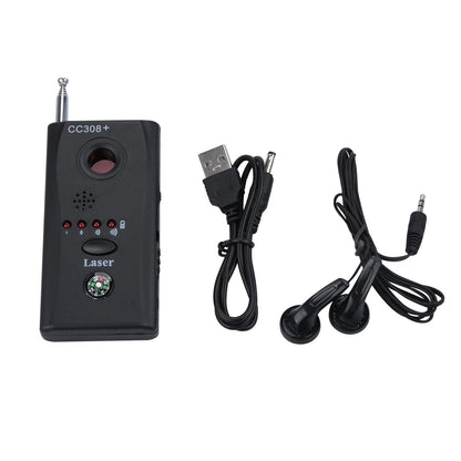 Anti-Spy 5-Mode Device Camera GSM Laser Lens Finder CC308 RF Signal Bug Detector
