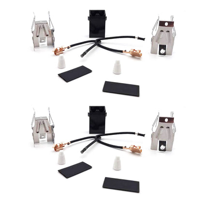 Electric Range Burner Receptacle 330031 2X Kit for Whirlpool KitchenAid WP330031