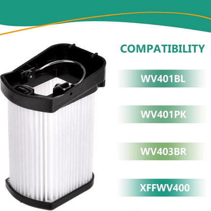 4P Washable Filter For Shark Wandvac Power Pet Handheld WV401PK WV403BR WV410PR