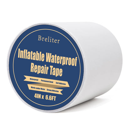 Breliter Inflatable Waterproof Repair Tape - 4in x 6.6ft, x 6.6ft