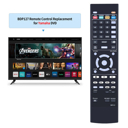 BDP127 Remote Control For Yamaha Player BD-S677 BD-A1040 BD-S477