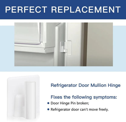 2Pcs 241779401 Refrigerator Door Hinge Pin, Mullion Mounting Pin Fit for...