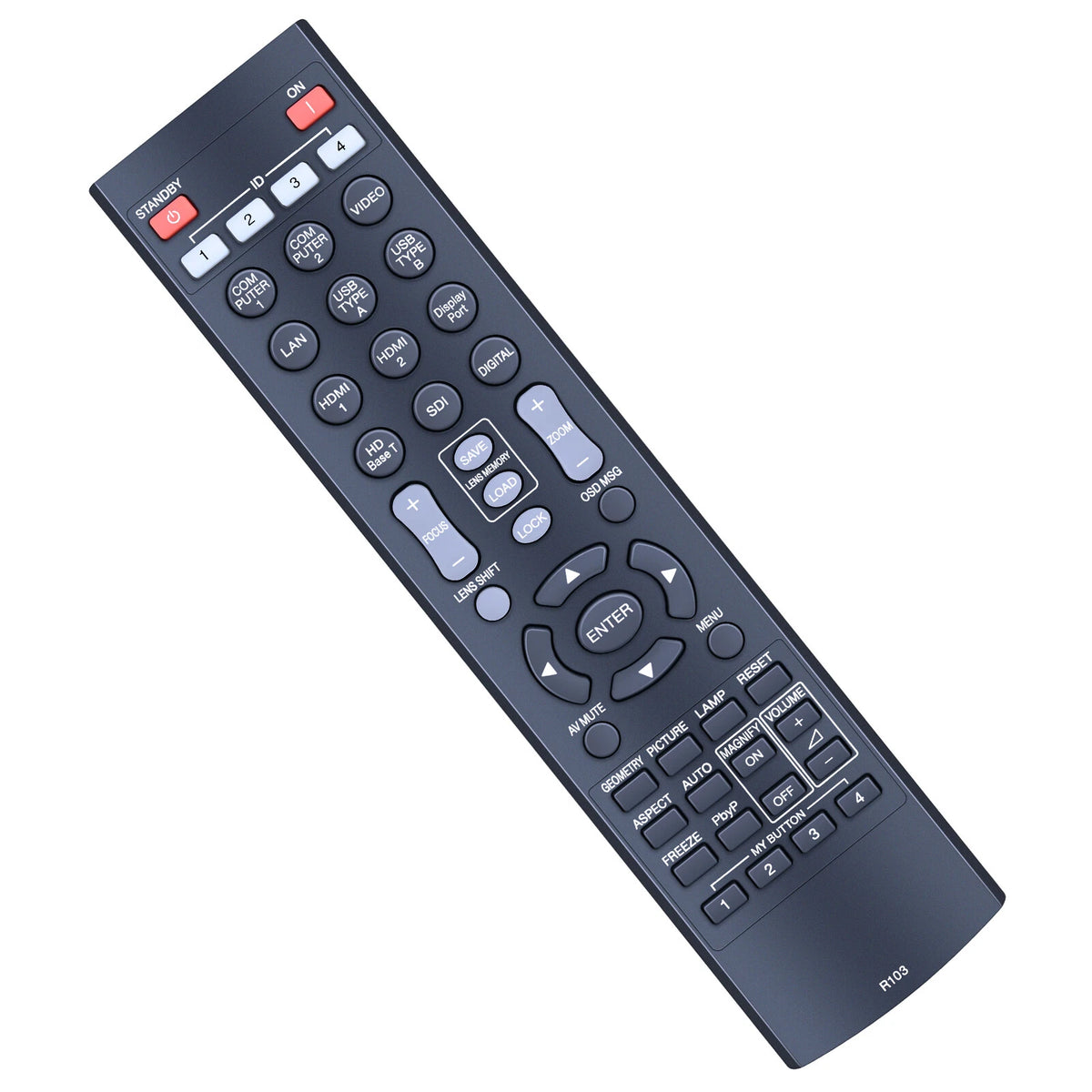 R103 Replacement Remote Control For Christie Maxell LWU720i LHD720i