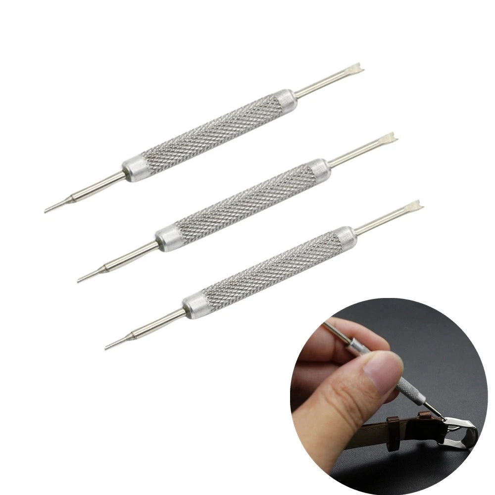 3Pcs Aluminum Alloy Watch Wristband Opener Spring Bar Remover Strap Adjust Tool