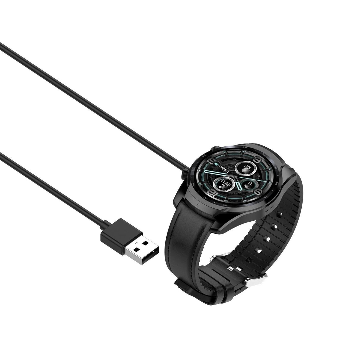 USB Charging Cable Magnetic Charger For Ticwatch pro5/proX/E3/pro3/pro3 LTE
