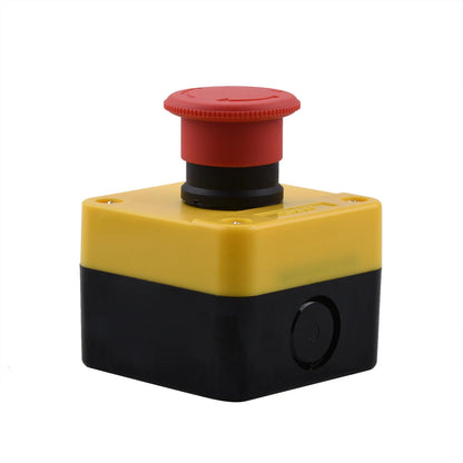 Red Emergency Stop Push Button Switch 660V 10A IP65 Weatherproof Replacement
