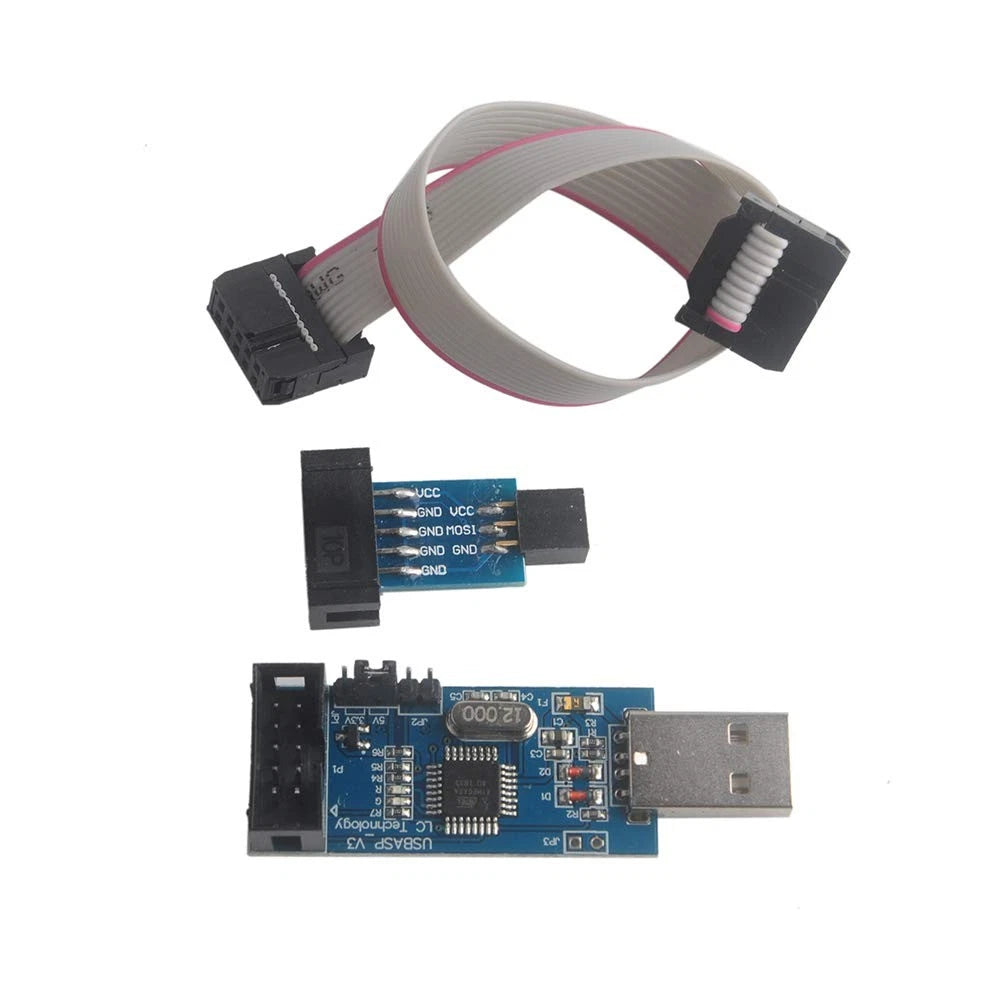 for ATMEL 51 AVR USB ISP ASP Microcontroller Programmer Downloader with 1 PCS