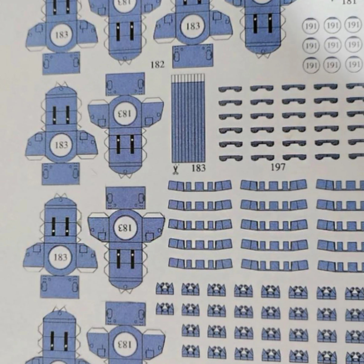 21in 1/400 US NAVY BB-55 Battleship Paper Model Unassembled Military Ornaments