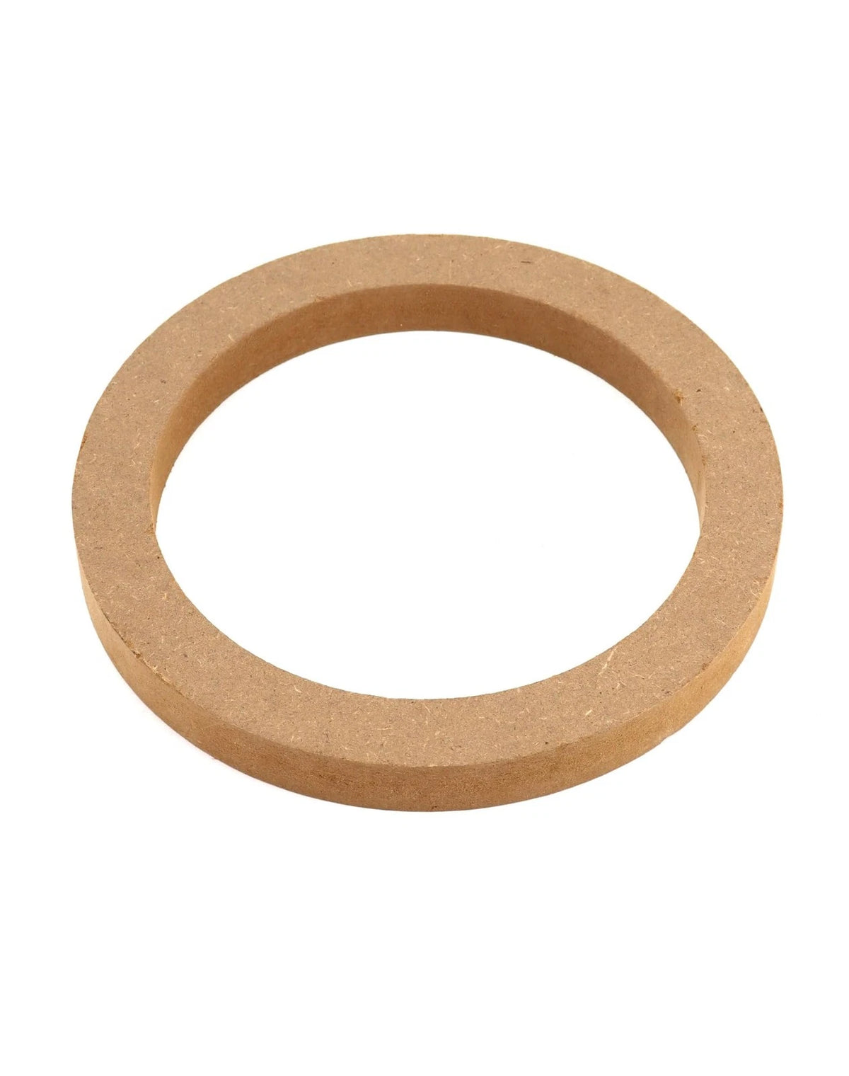QWORK Wooden Speaker Spacer Rings, 8 Pcs 6.5" Car MDF Ring, 8 Pack