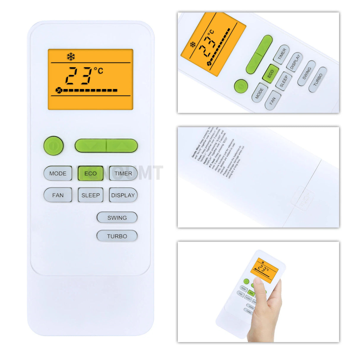 Remote Control For Daewoo Air Conditioner DSC-1285FL DSC-1285FLH DSC-F1201JLC-V